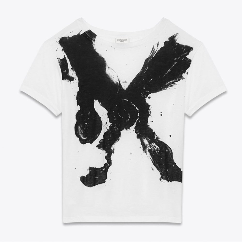 Saint Laurent x Bruce Conner Graphic T-Shirt